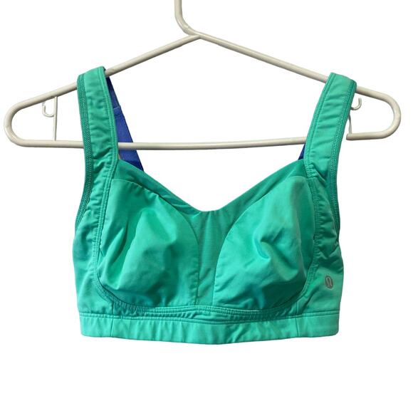 Lululemon Ta Ta Tamer II Size 32D Bali Breeze Blue - Picture 1 of 5